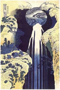 Hokusai, "The Waterfall"